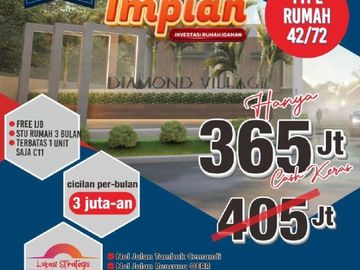 ON FEBRUARY SALE! DIAMOND VILLAGE JUANDA 1, Rumah Mewah dan Progress Kedepan Sudah Pasti
