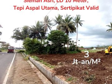 Kavling Jl. Godean-Yogyakarta Legalitas SHM Pecah
