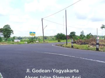 Kavling Jl. Godean-Yogyakarta Legalitas SHM Pecah