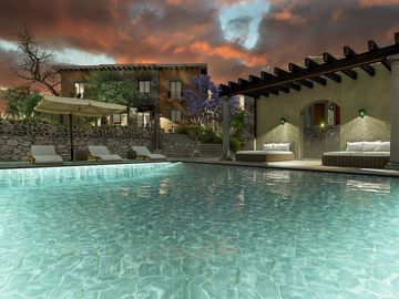 Casa RUBÍ de una planta con 3 hab. San Miguel de Allende E1