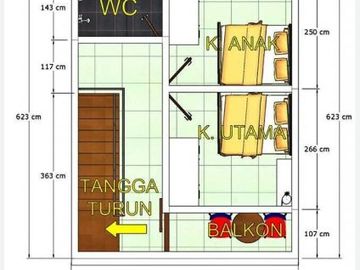 Rumah Minimais @sindanglaya Dekat Kawasan Cicaheum, Antapani, Arcamanik dan Cisaranten