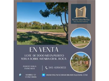 Lote en venta , Puerto Yerua