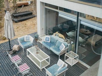 Parcela arriendo Amoblada Vista al mar piscina en Algarrobo