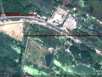 Terreno de 9,000 m² sobre carretera a la altura de tres vidas