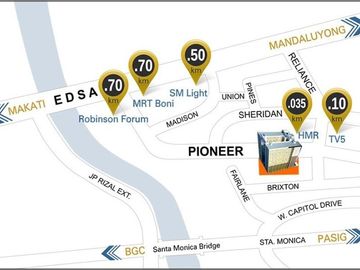 CITYLAND: Pioneer Heights 1 (pre-selling STUDIO UNIT in Pioneer Mandaluyong)