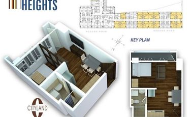 CITYLAND: Pioneer Heights 1 (pre-selling STUDIO UNIT in Pioneer Mandaluyong)