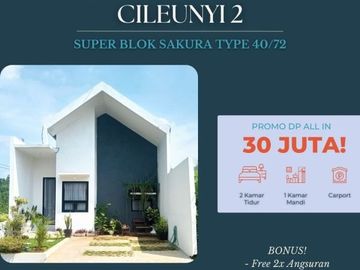 Rumah baru di jual di Cileunyi bebas banjir