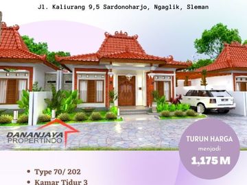 Rumah Etnik Milenial bisa KPR DP suka2 bsa dicicil Dekat UGM