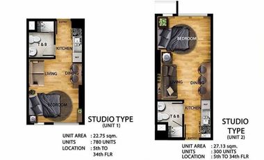 Affordable Pre-Selling Studio in J Tower Residences