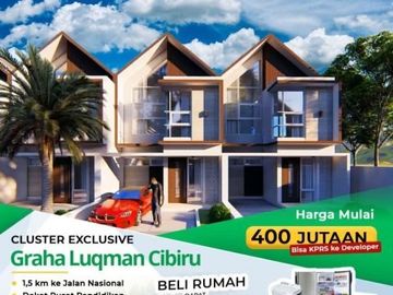 Rumah Syariah 2 Lantai Harga Dibawah 500Jt di Bunderan Cibiru Cileunyi