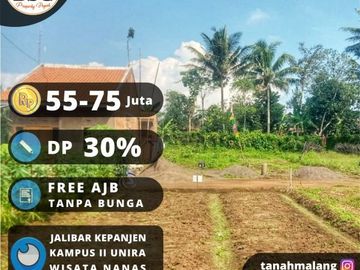 Kavling Harga 55 Juta Area Kepanjen