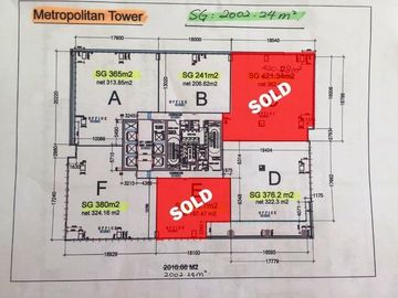 Office Space di Metropolitan Tower TB Simatupang