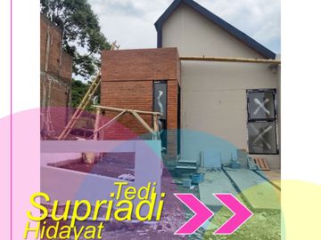 Best Seller Rumah rasa villa free canopy murah di Padalarang dkt TOL