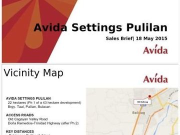 Avida Settings Pulilan Bulacan