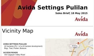 Avida Settings Pulilan Bulacan