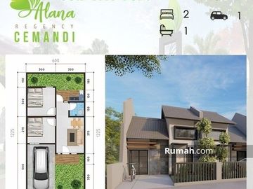 Rumah BARU 400JT-an ALANA TEGENCY TAMBAK CEMANDI Sidoarjo Strategis