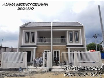 Rumah BARU 400JT-an ALANA TEGENCY TAMBAK CEMANDI Sidoarjo Strategis