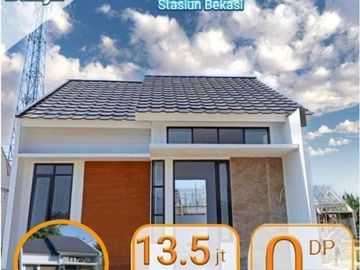 Rumah cluster pinggir jalan raya babelan bekasi utara