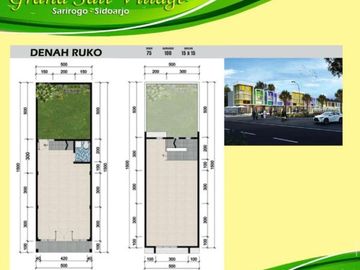 Dijual Rumah Jalan Raya Sari Roga 600 juta an Kota Sidoarjo