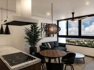 Departamento en venta con amenidades en Montebello, Mérida Norte