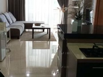 JUAL Apartemen Senayan Residence 1Bed furnish lantai 6 view pool