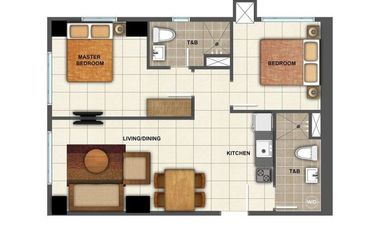2BR UNIT CONDO SWTAG 1 FOR SALE IN TAGAYTAY