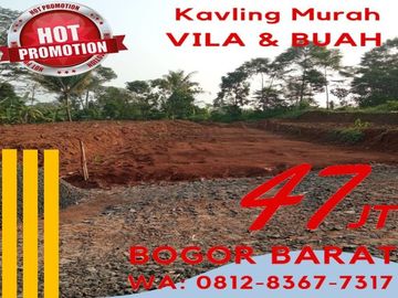 KAVLING TANAH VILA DAN BUAH MURAH AGROHILLS DI BOGOR (PROMO)