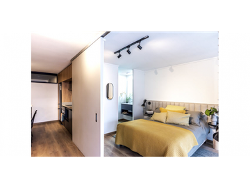 Ñuñoa 1 dormitorio 1 baño Eficiencia Energética