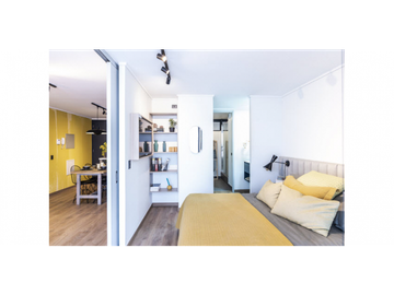Ñuñoa 1 dormitorio 1 baño Eficiencia Energética