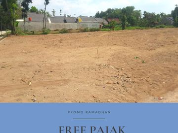 Bebas Pajak Tanah Kavling Area Prambanan, Ada 12 Unit