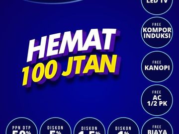 Jasmine Tipe 70/200 Hemat sampai 100 Jutaan Free Bonus