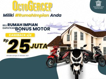 Promo!! Beli Rumah Gratis Motor Di Klaten, Harga Murah