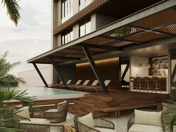 Departamento de 2 recámaras a la venta en el centro de Cozumel.