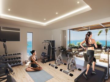 Departamento de 2 recámaras a la venta en el centro de Cozumel.