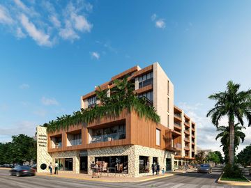 Departamento de 2 recámaras a la venta en el centro de Cozumel.