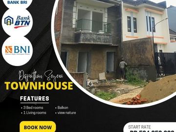 Rumah Minimalis Modern 2 Lantai Dekat Kampus Brawijaya