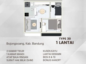 rumah dijual dekat pintu tol buahbatu bandung