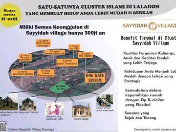 Turun Harga Telak!! Hanya dua Hari di Cluster Islami Laladon Bogor
