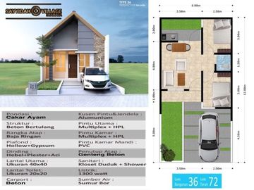 Turun Harga Telak!! Hanya dua Hari di Cluster Islami Laladon Bogor