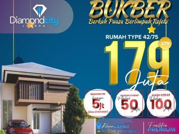 ON RAMADHAN SALE! DIAMOND CITY JUANDA 1, Hanya disini Hunian Murah dan Strategis Yuk Booking!