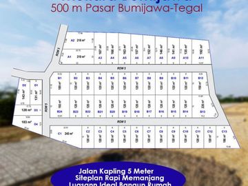 Dekat Pasar Bumijawa : Mulai 30 Jt-an, SHM Darat