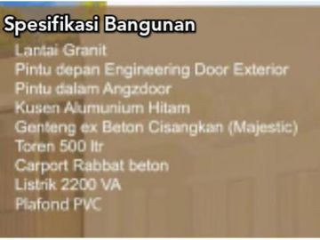 RUMAH BARU di CILENGKRANG KODYA BANDUNG seLangkah ke Transmart Cipadung Lingkungan Nyaman