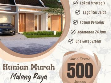 Rumah Murah Lokasi Strategis di Arumba Indah Kota Malang