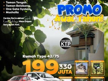 Rumah Murah di Sidoarjo - ON SALE! DIAMOND VILLAGE JUANDA 3, Booking Sekarang dan Nikmati Harga Promo Nya!