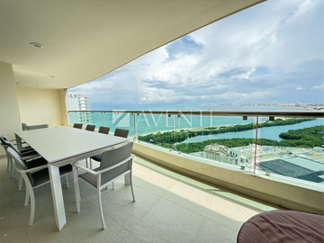 Departamento en Renta, Novo Cancún, Puerto Cancún, Cancún