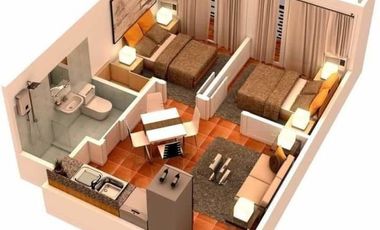 12K  2BR CONDO WITH BALCONY RENT TO OWN NEAR ORTIGAS EASTWOOD