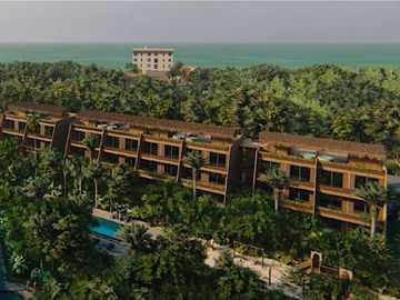 Departamento con jardin y jacuzzi privado, cerca de la playa, room service, pool