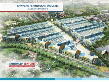 Pergudangan Duta Indah Sentoha Bebas Banjir di Tangerang