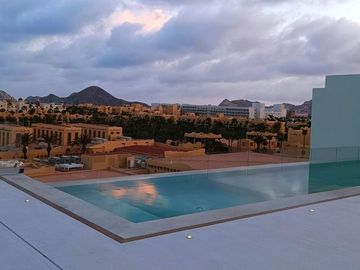 Condominio con jacuzzi, alberca infinity, terraza con vista al mar, el Tezal
