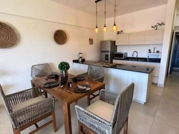 Condominio con jacuzzi, alberca infinity, terraza con vista al mar, el Tezal